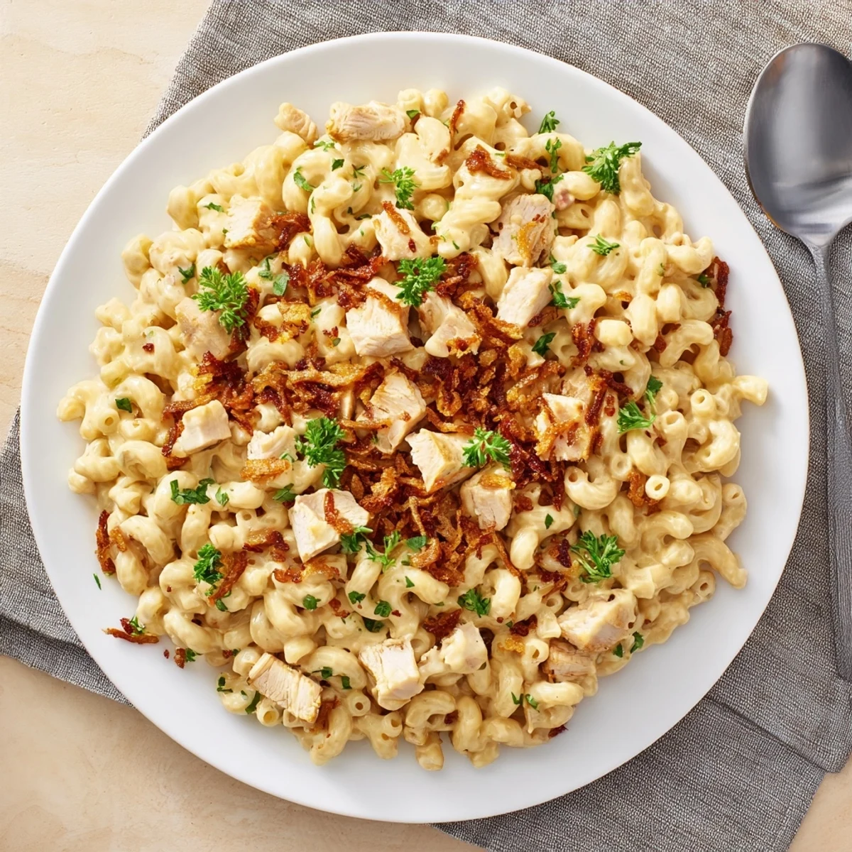 Honey BBQ Chicken Mac Cheese