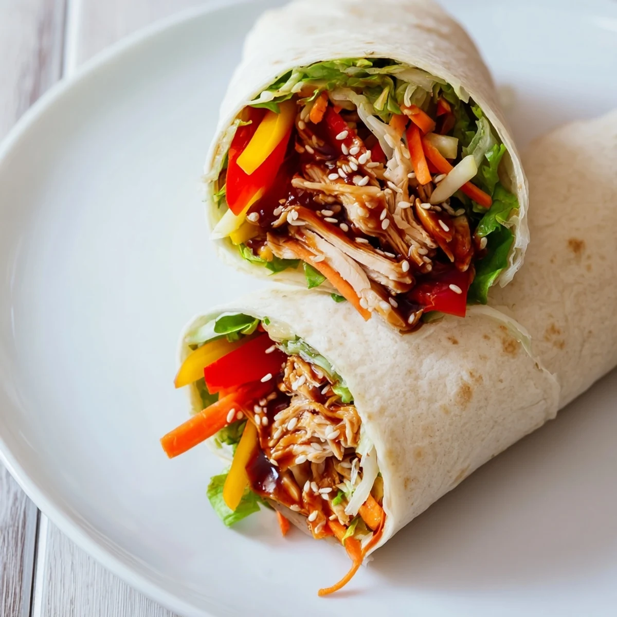 Teriyaki Chicken Wrap Delight