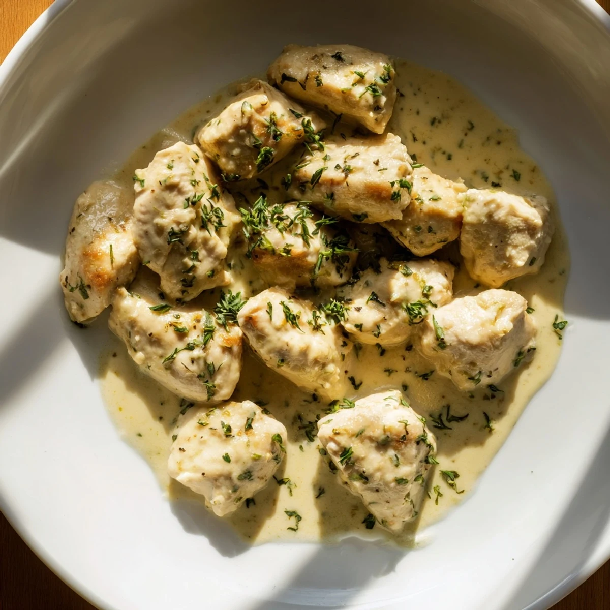 Enjoy this comforting dish of Lighter Creamy Tarragon Chicken, with creamy sauce and chicken prepared to perfection.