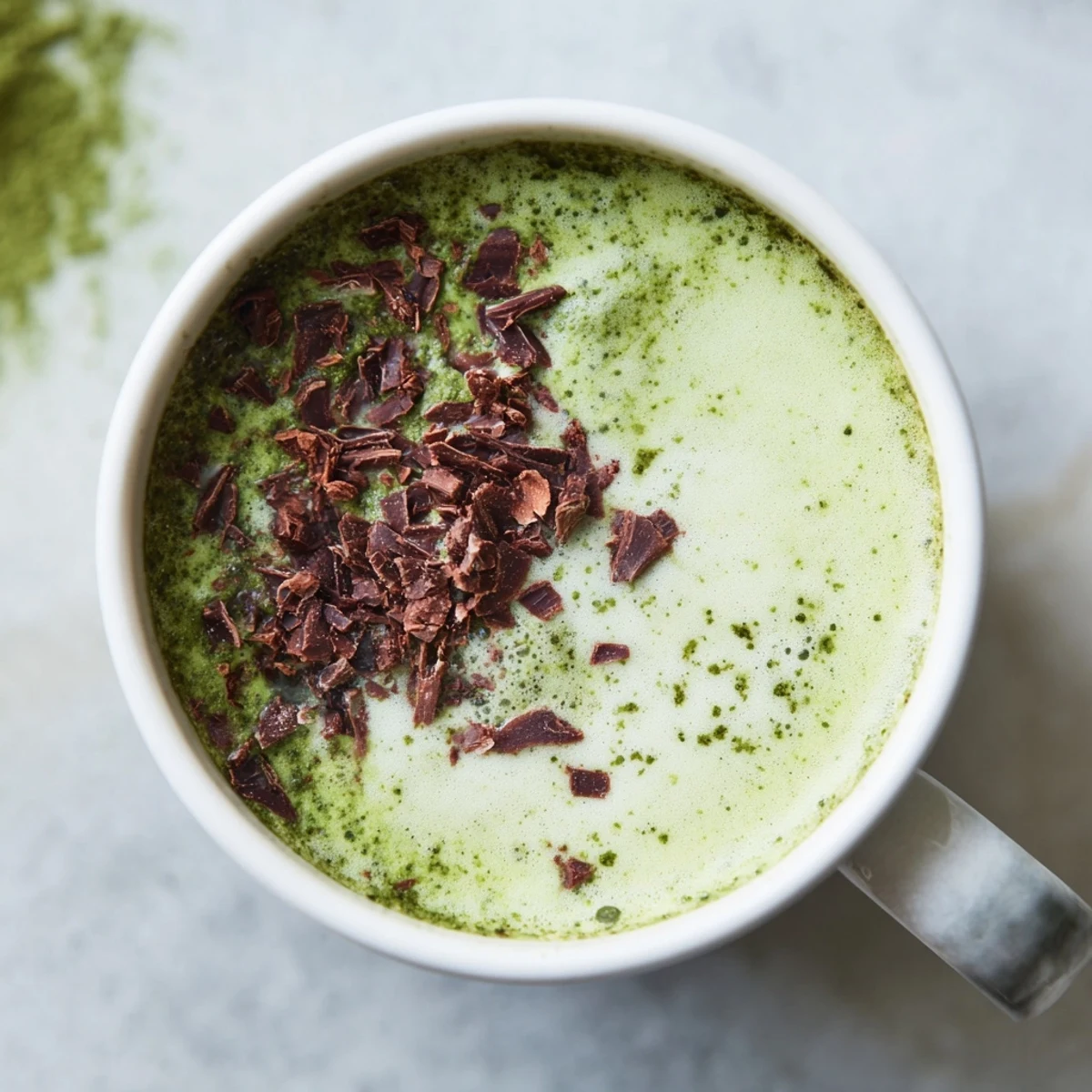 Collagen Peppermint Mocha Matcha