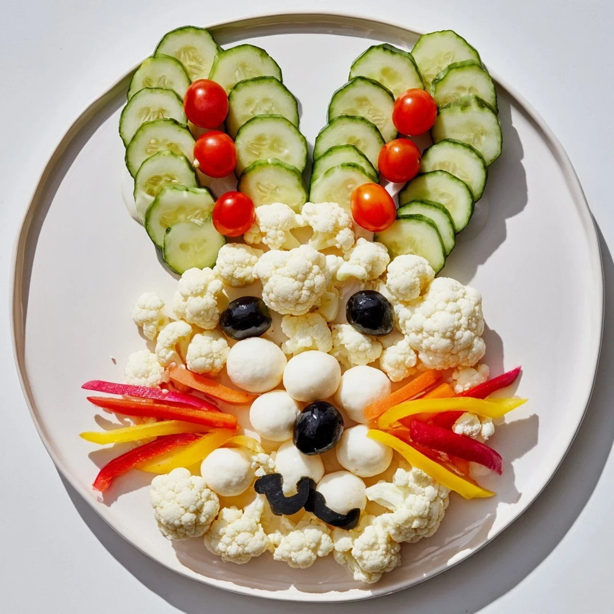 Easter Bunny Spring Platter