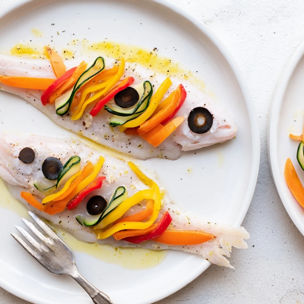 Light Fish-Shaped Meal