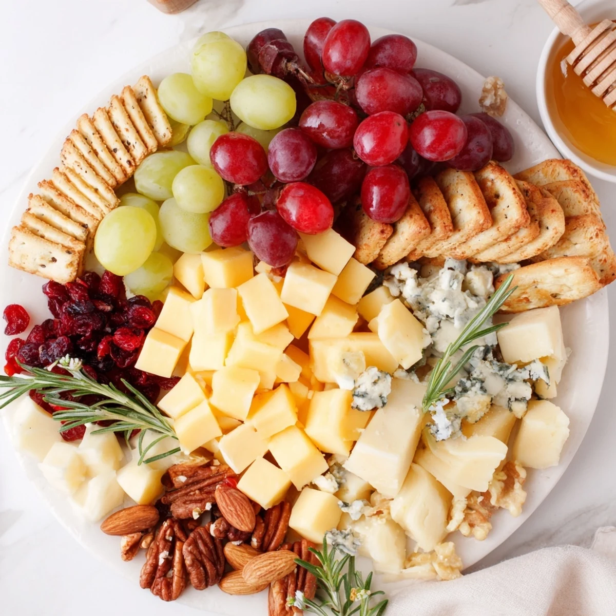 Cheese Fruit Cranberry Grape