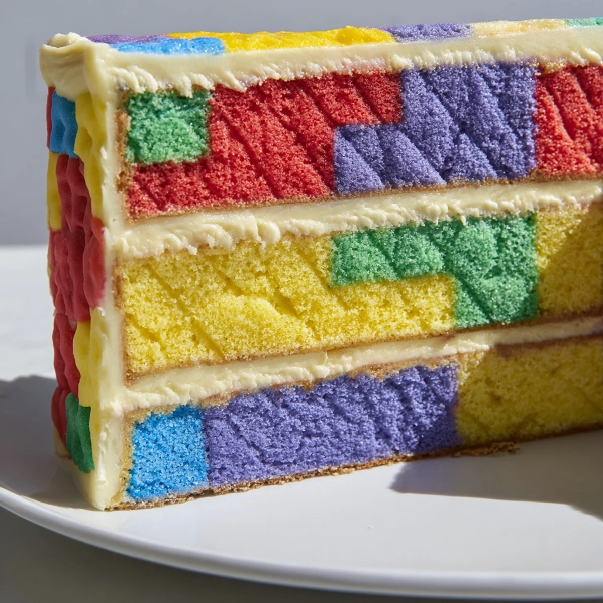 Cozy Quilt Patchwork Cake