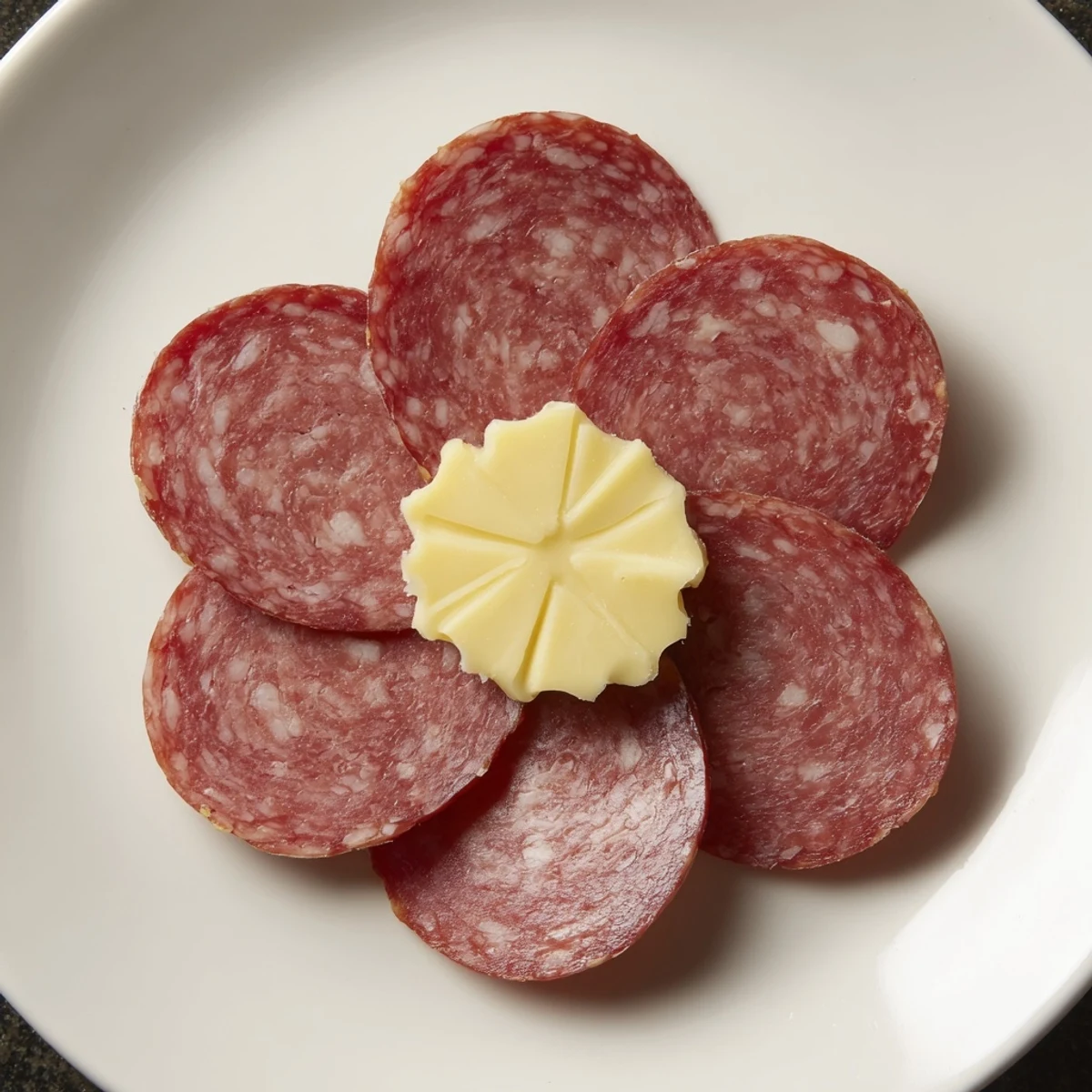 Tudor Rose Appetizer Design