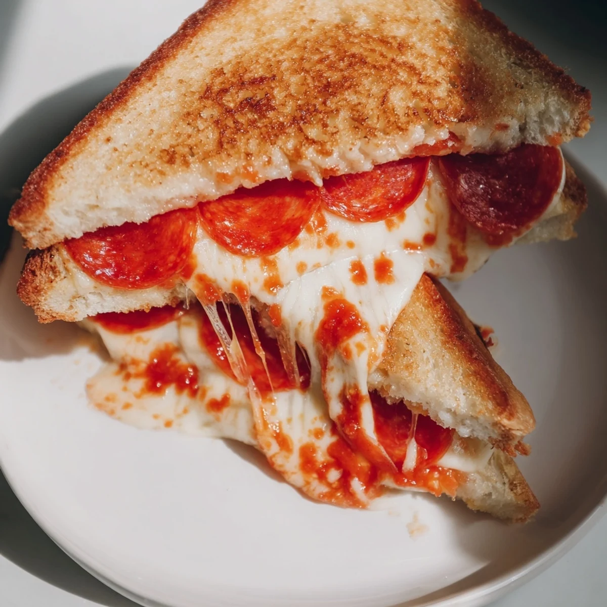 Pizza Grilled Cheese Sandwich