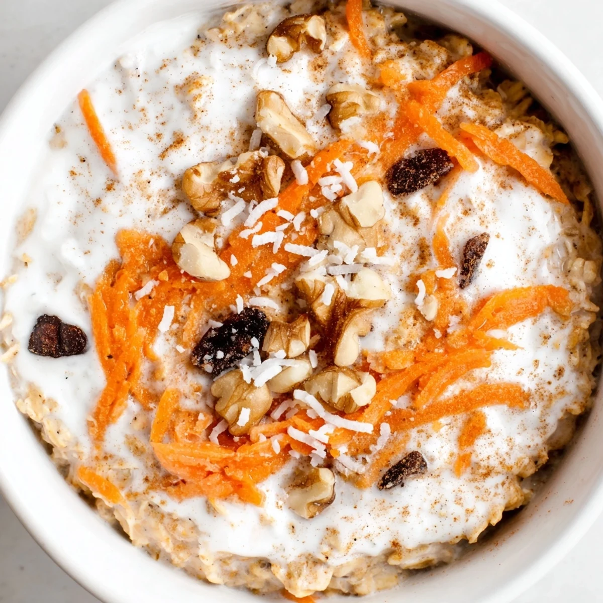 Carrot Cake Overnight Oats