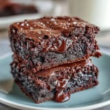 Decadent brownie mix cookies with a fudgy center and crinkled top, baked to chocolate perfection.