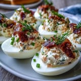 Smoked Salmon Deviled Eggs Everything