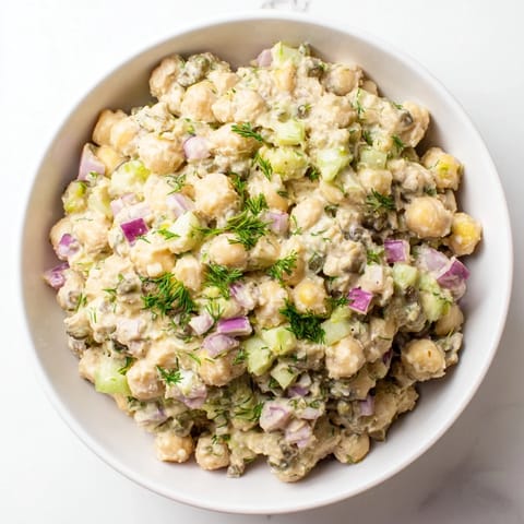 Chickpea Tuna Salad