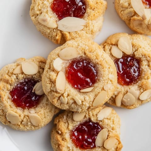 Cherry Almond Thumbprint Treat