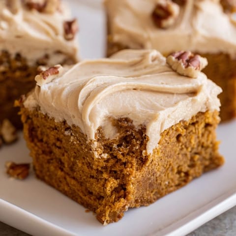 Pumpkin Bars Brown Sugar Frosting