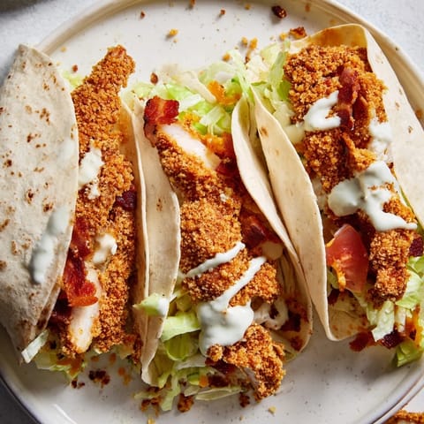 Crispy Chicken Bacon Wrap