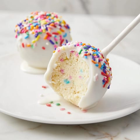 Lightened Up Sugar Cookie Pops