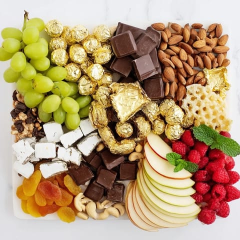 New Years Gold Foil Chocolates