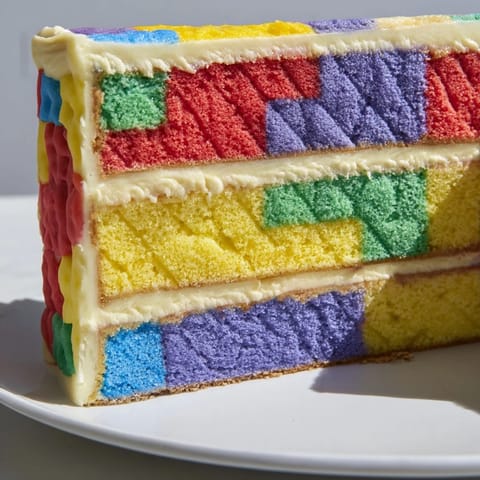 Cozy Quilt Patchwork Cake