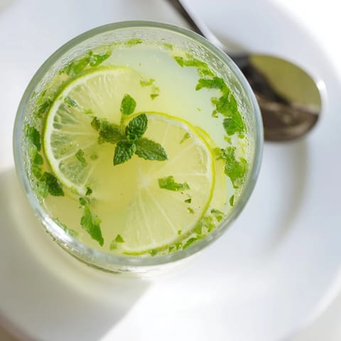 Mint Lime Agua Fresca