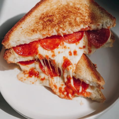 Pizza Grilled Cheese Sandwich