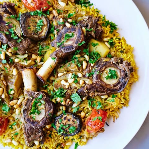 Palestinian Maqluba Layers