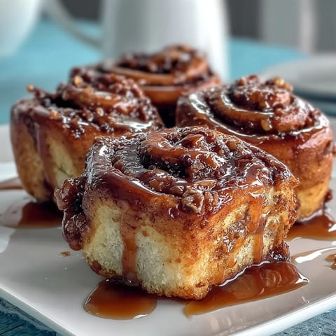 A tray of warm mini orange rolls from crescent dough, golden and glazed, ready to brighten any breakfast table.