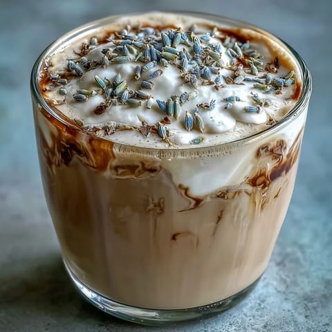 Lavender Oat Milk Latte