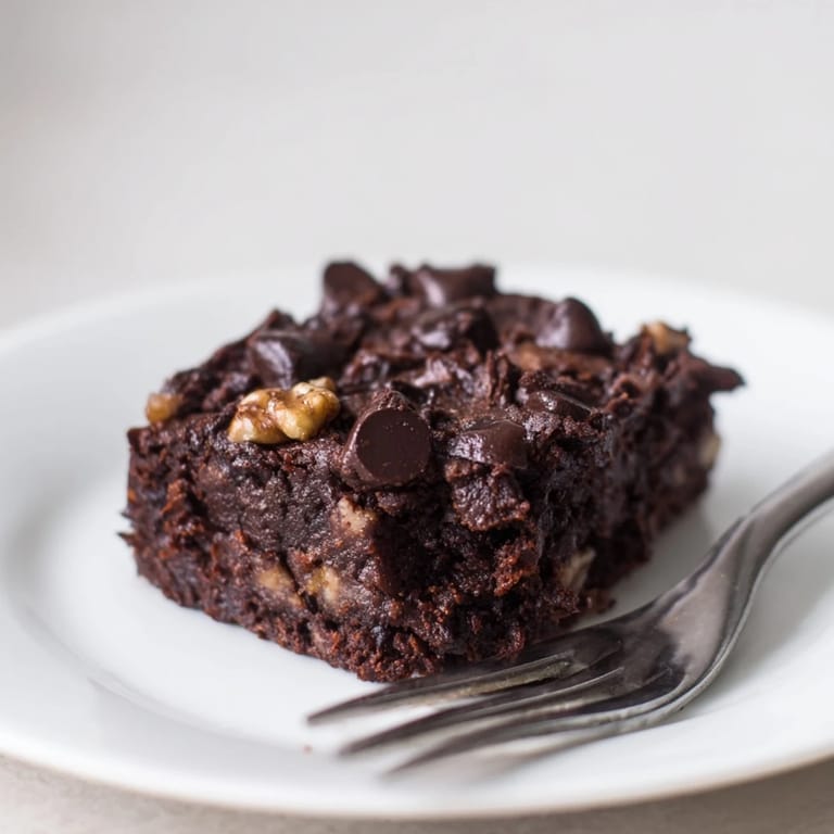 Indulgent zero-waste brownies featuring rich chocolate and nut-milk pulp goodness.
