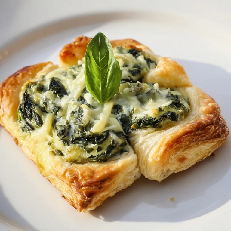 Fresh basil topping the baked, golden Lucky Clover St. Patrick's Day Bites, a festive appetizer.