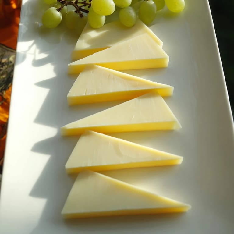 Holiday centerpiece: Imagine a The Tannenbaum Border featuring cheese "trees" and fresh, juicy green grapes.