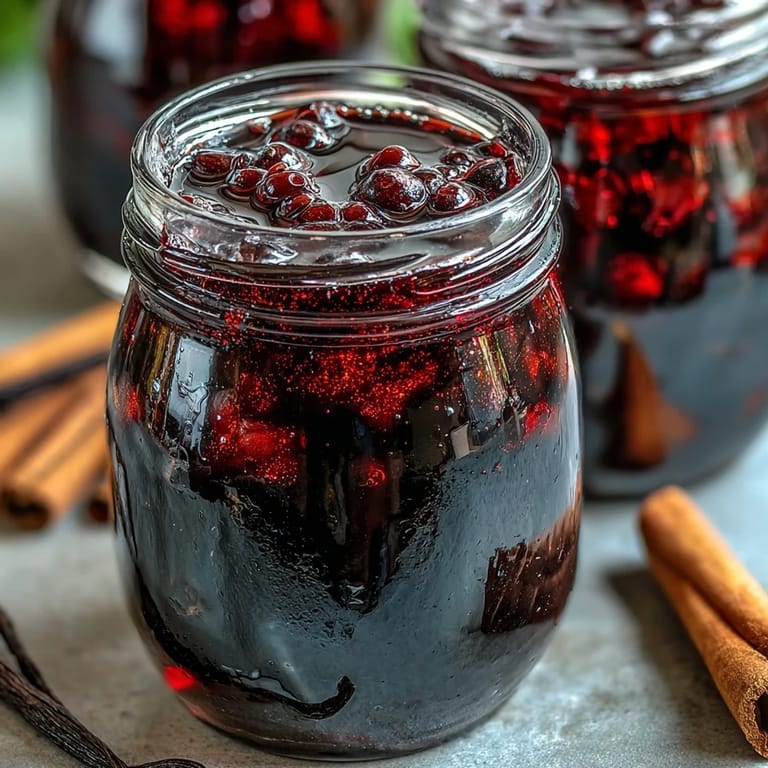 A chilled bottle of Black Currant Rum Liqueur beside a cocktail shaker and lime zest on a rustic table.