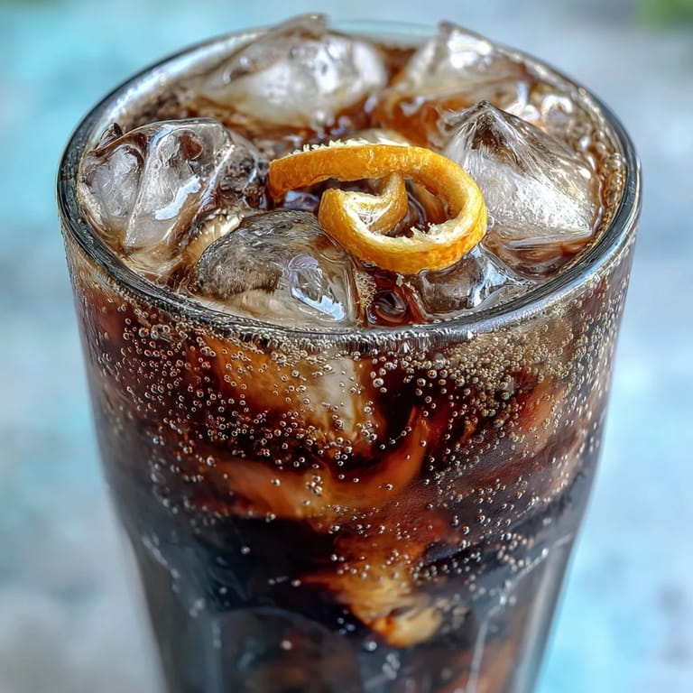 Enjoy Cold Brew Coffee Tonic with Orange Zest, sparkling, zesty, and incredibly easy.