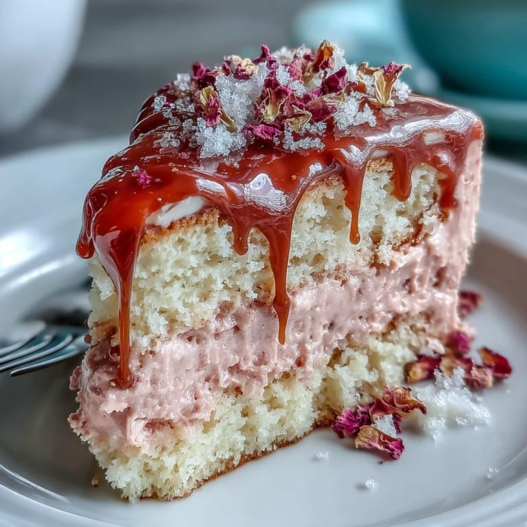 Elegant Bridal Shower Rosé Velvet Cake, perfect for celebrations with delicate rose flavor.