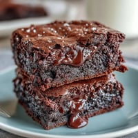 Decadent brownie mix cookies with a fudgy center and crinkled top, baked to chocolate perfection.